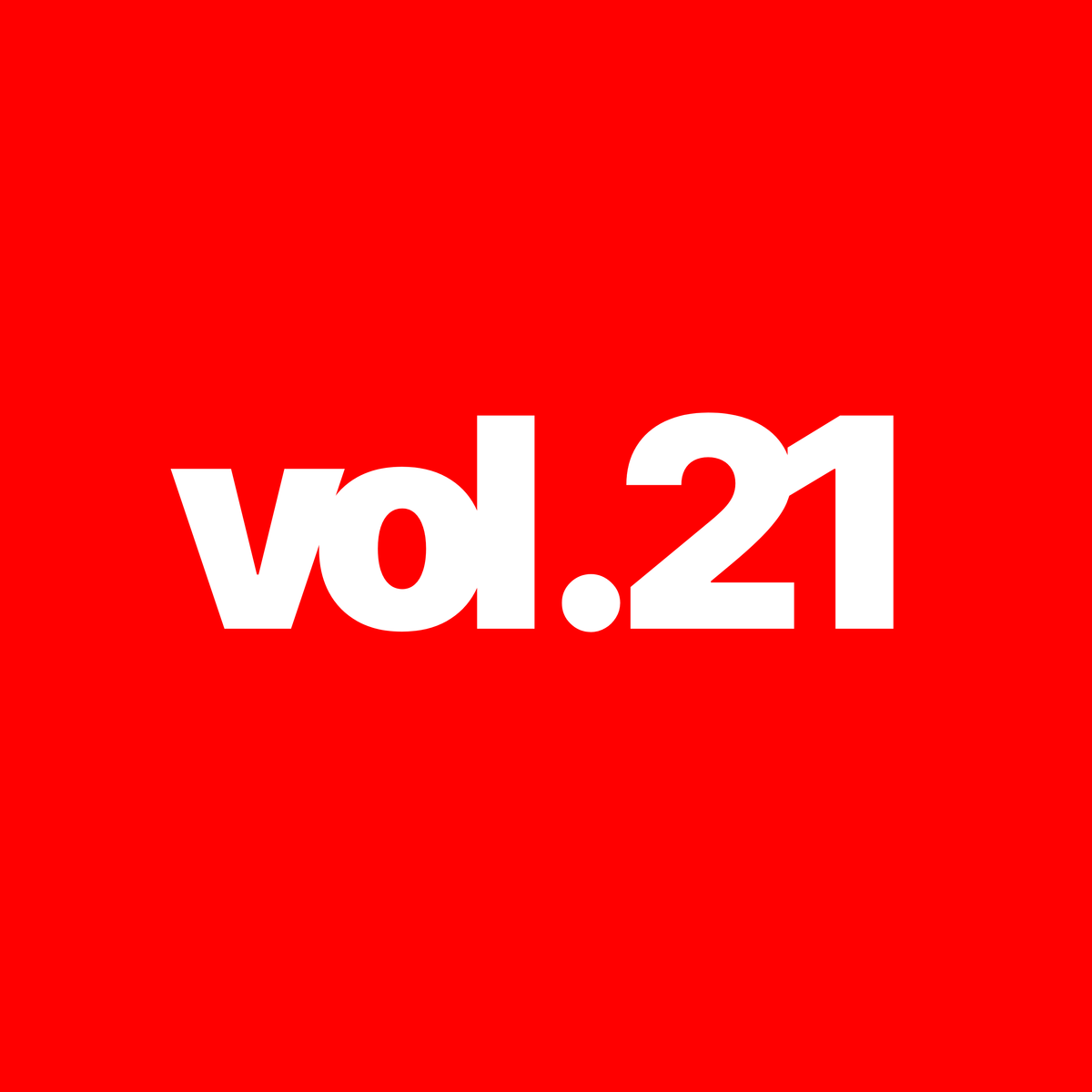 VOL.21 | TECHNO